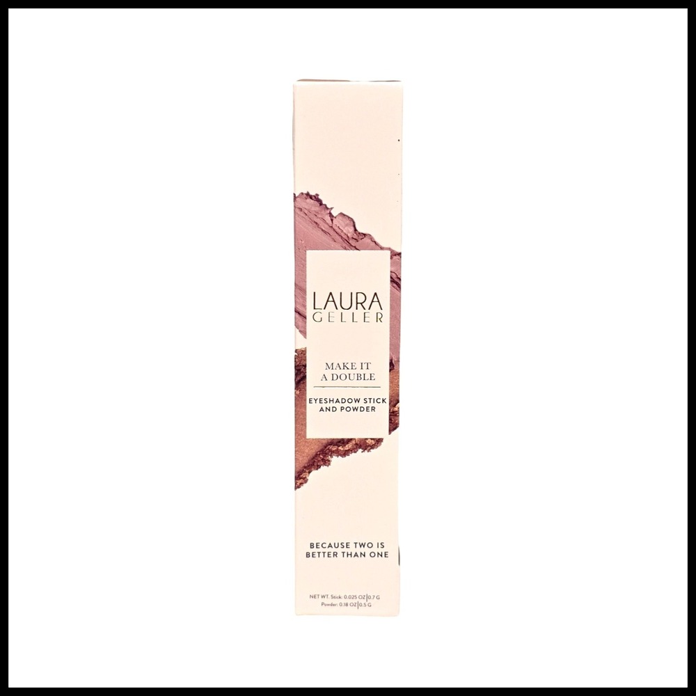 Laura Geller Make It A Double Eyeshadow Stick and Powder Brandy 0044005